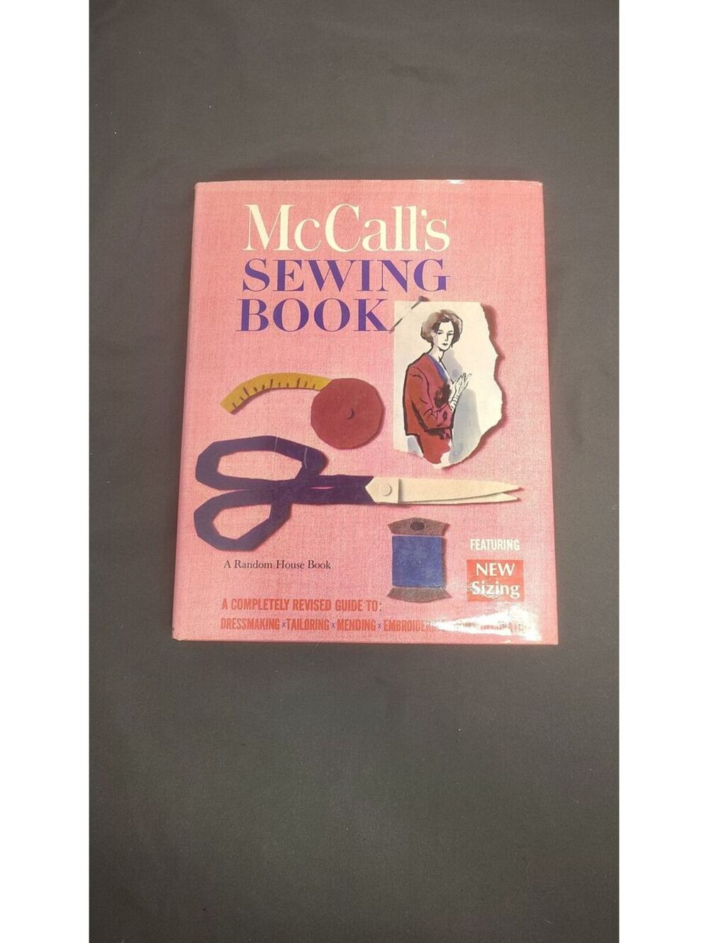 McCall's Sewing Book Vintage 1968 Fourth Printing Dressmaking Tailoring HC